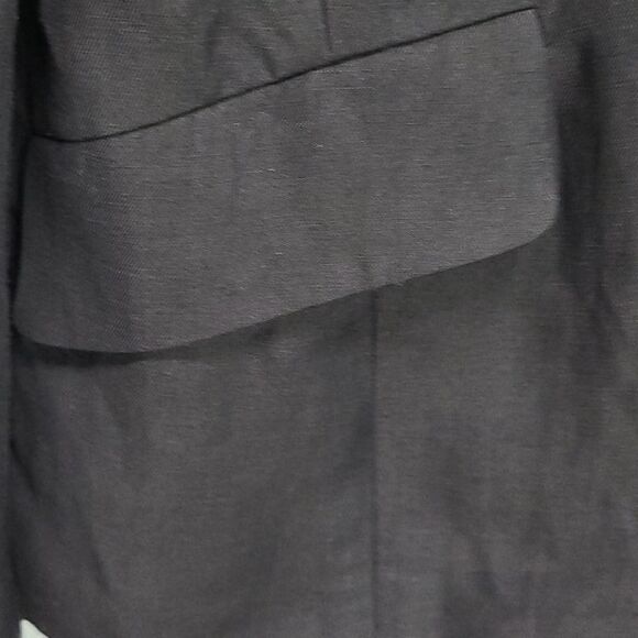 AnnāTylorāLinenĀ BlackāBlazerāSizeā6 - Picture 6 of 6